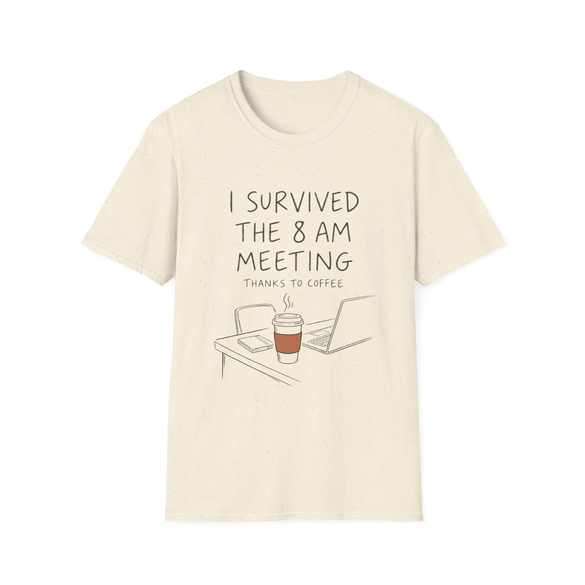 8am Meeting Survival T-Shirt
