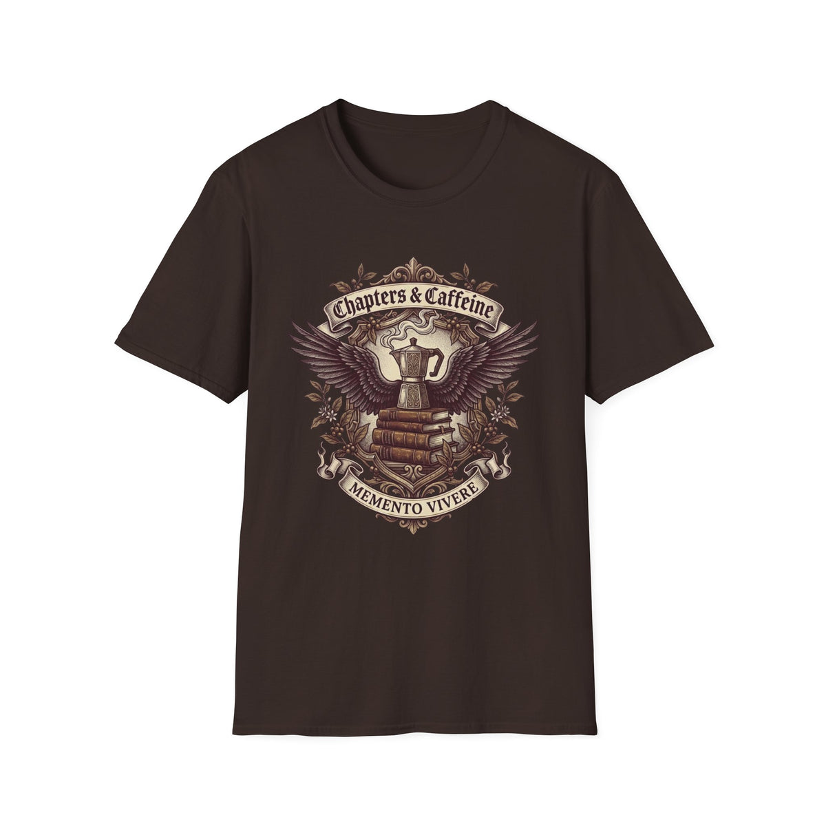 Chapters and Caffeine T-Shirt