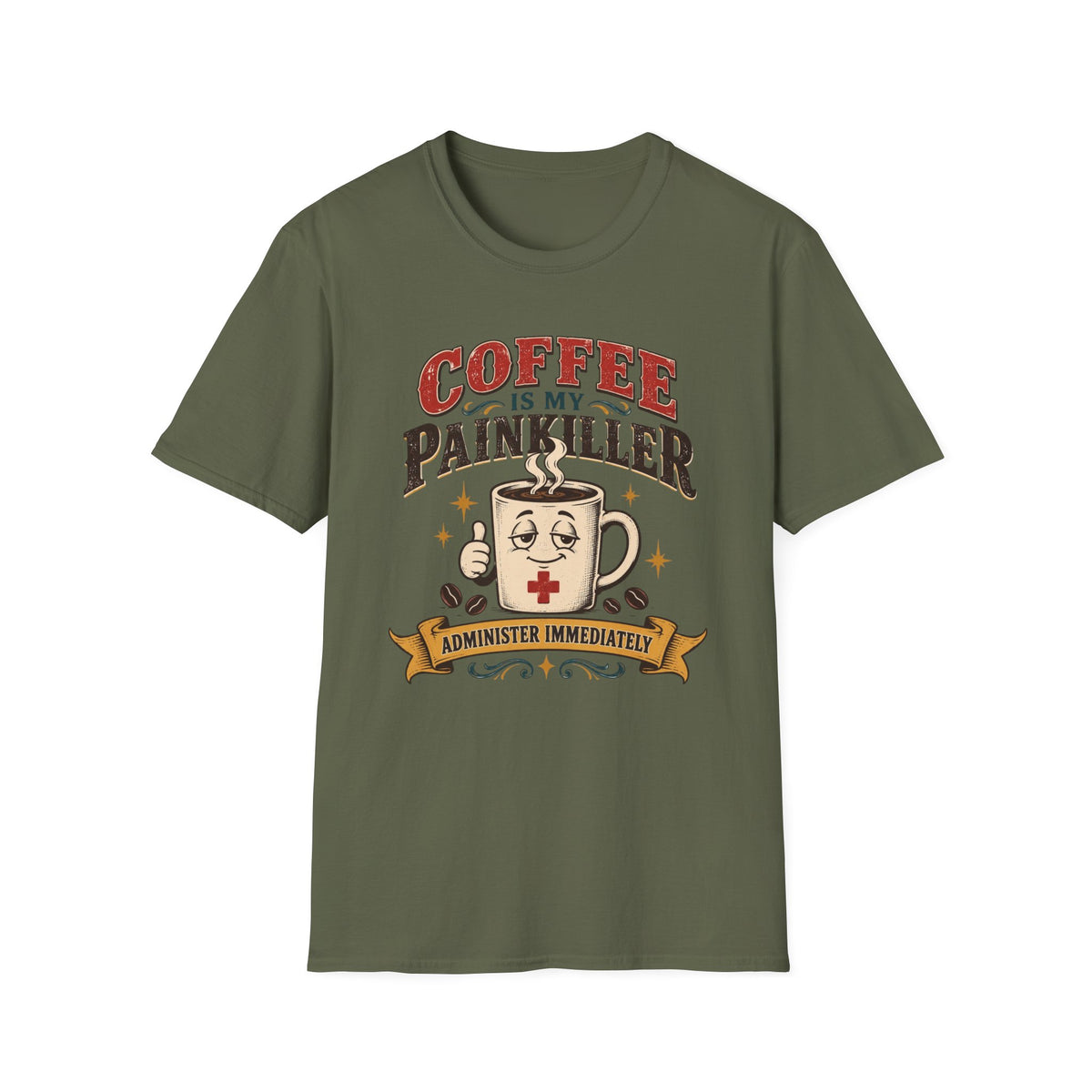 Coffee Painkiller T-Shirt