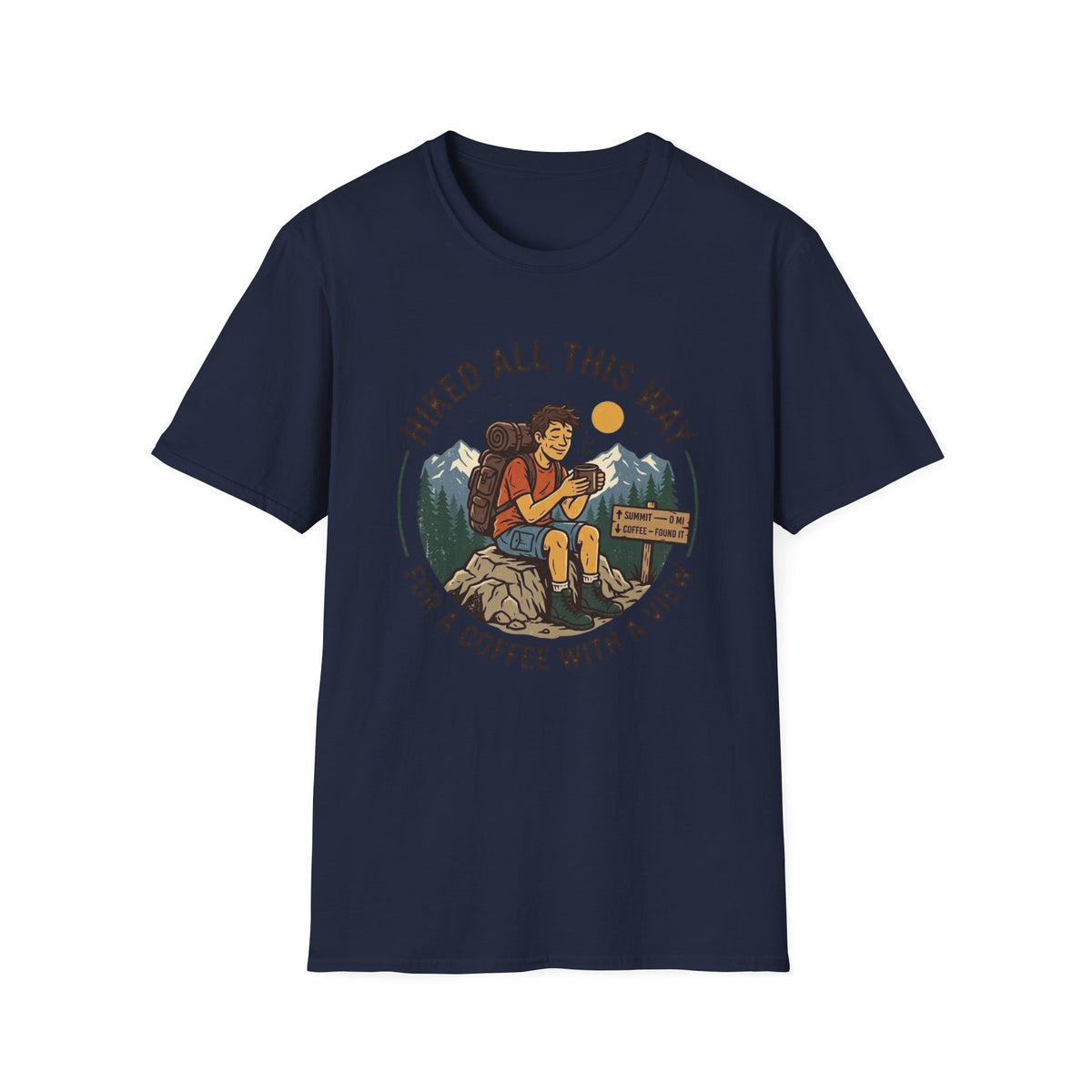 Coffee with a view T-Shirt (2)