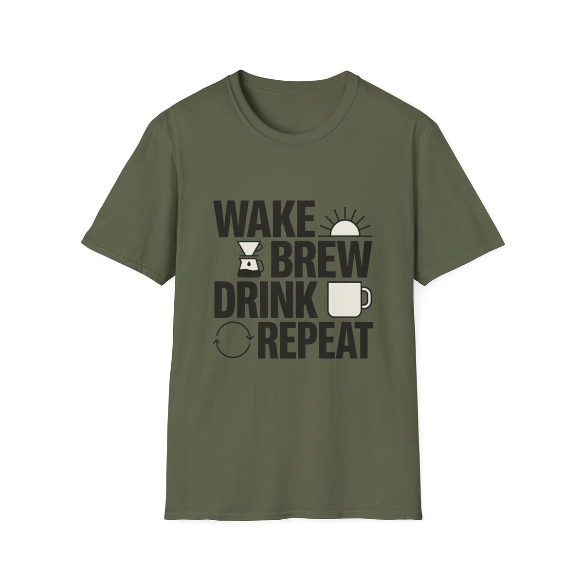 Wake Brew Repeat T-Shirt