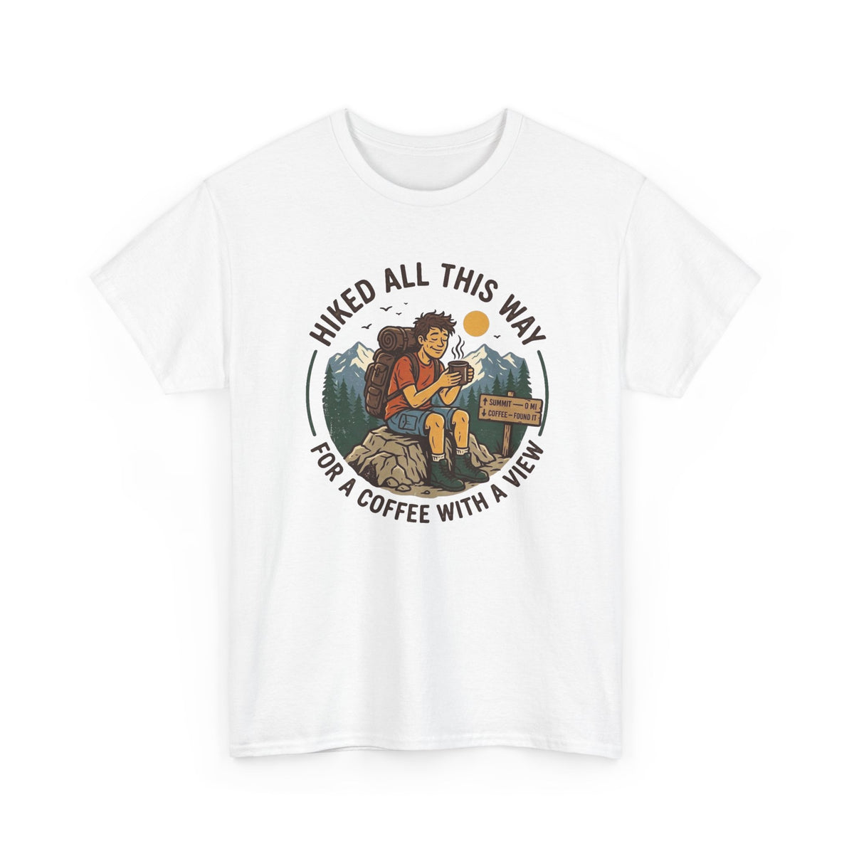 Coffee With A View T-Shirt (2)