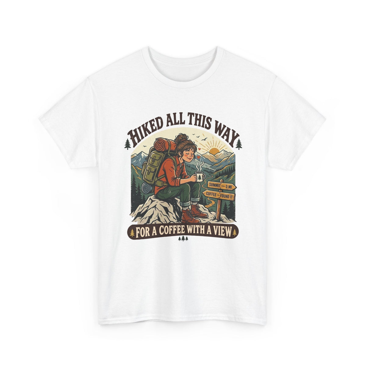 Coffee With A View T-Shirt (1)
