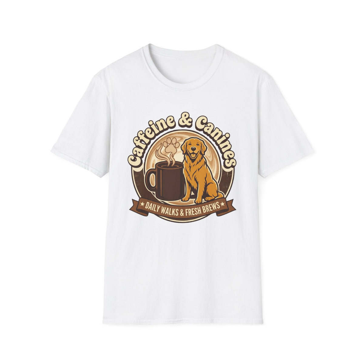 Caffeine & Canines T-Shirt