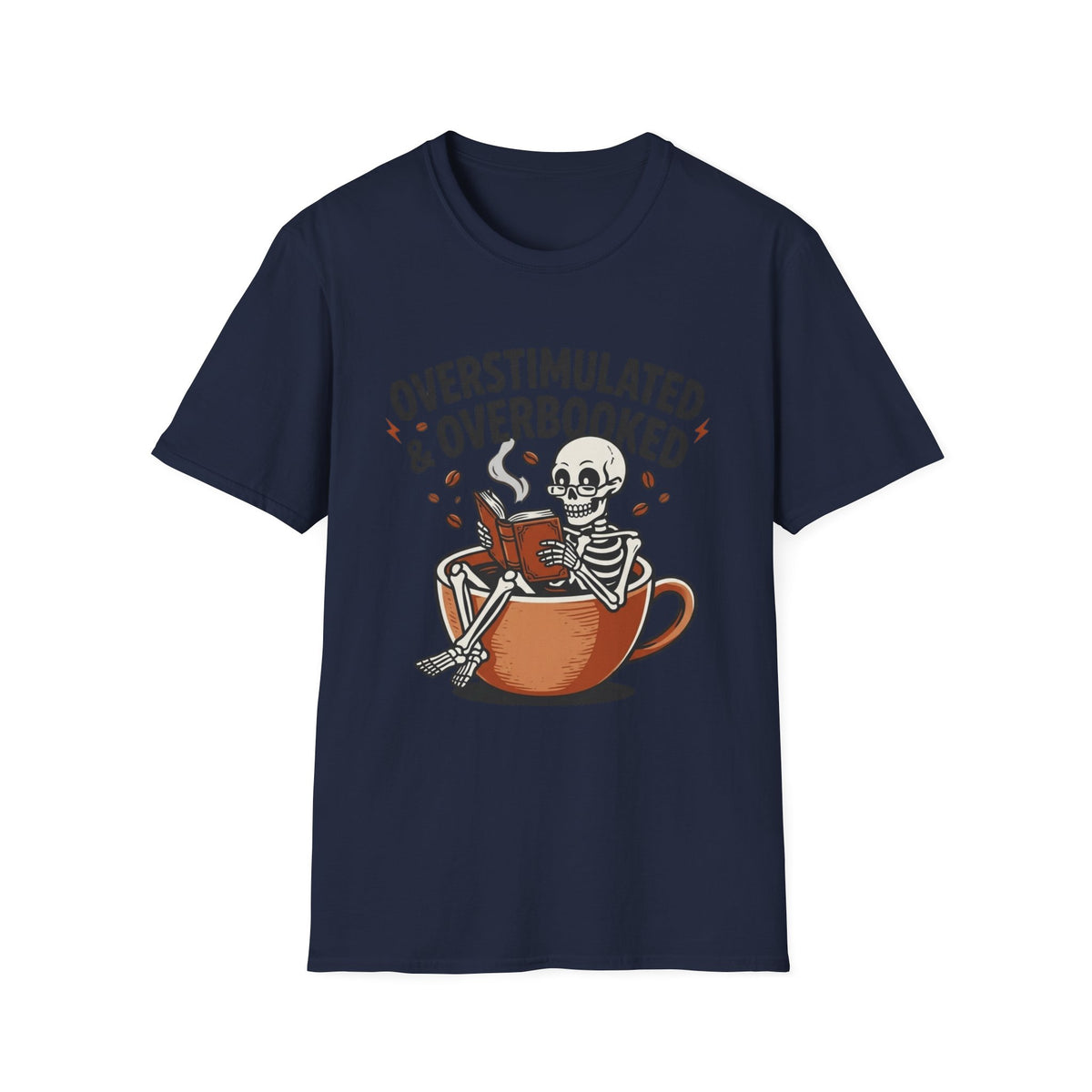 Overstimulated Skeleton T-Shirt