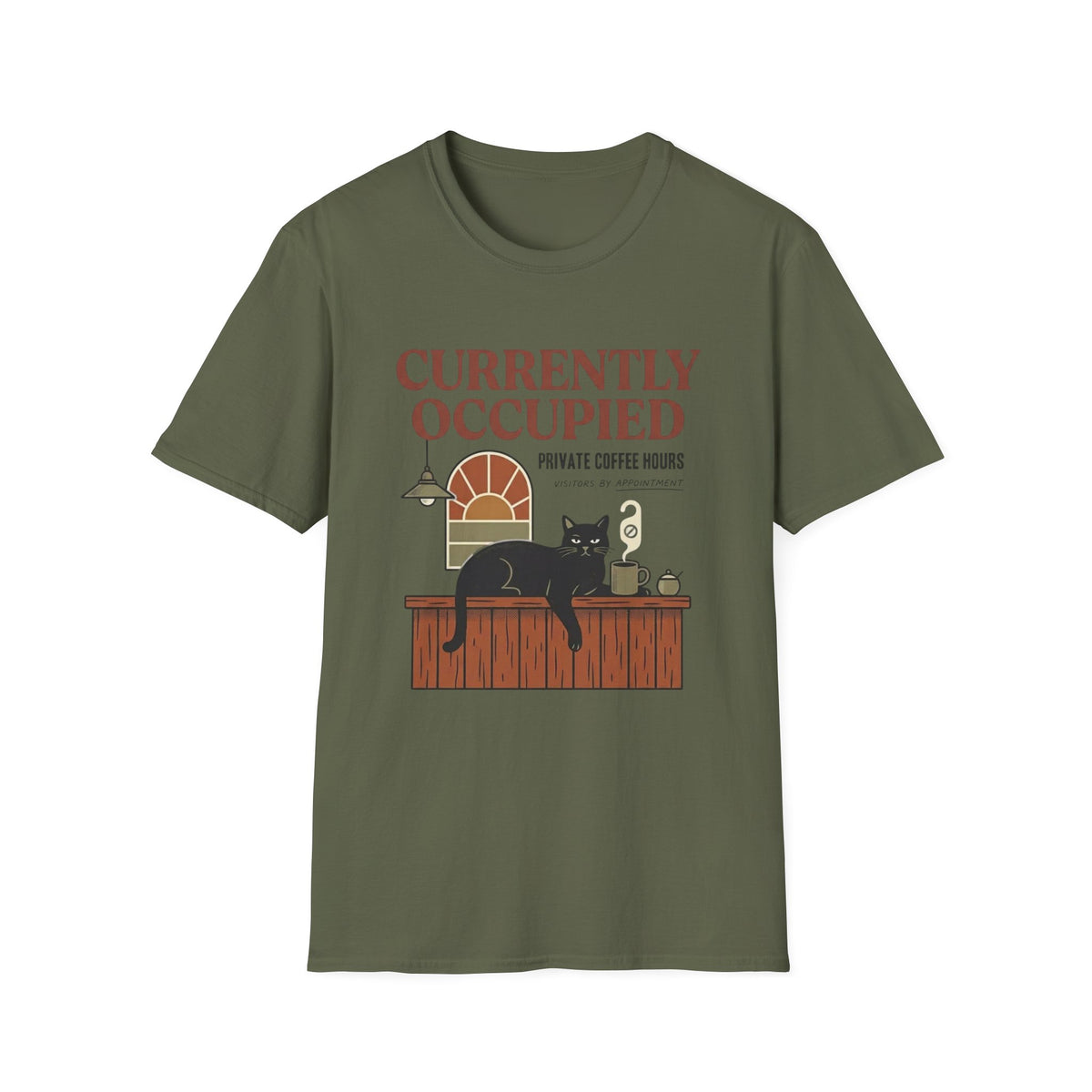 Occupied Cat T-Shirt