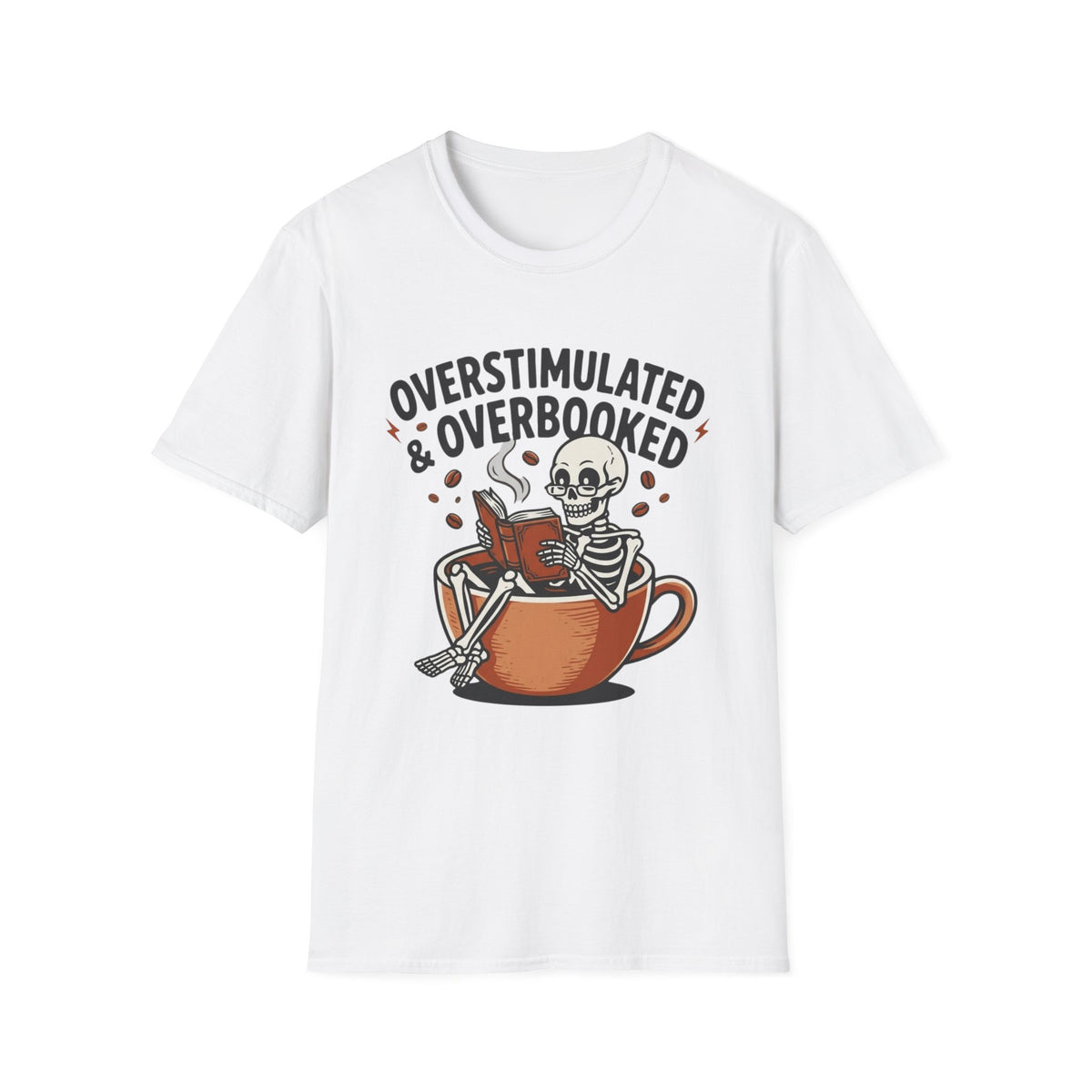 Overstimulated Skeleton T-Shirt