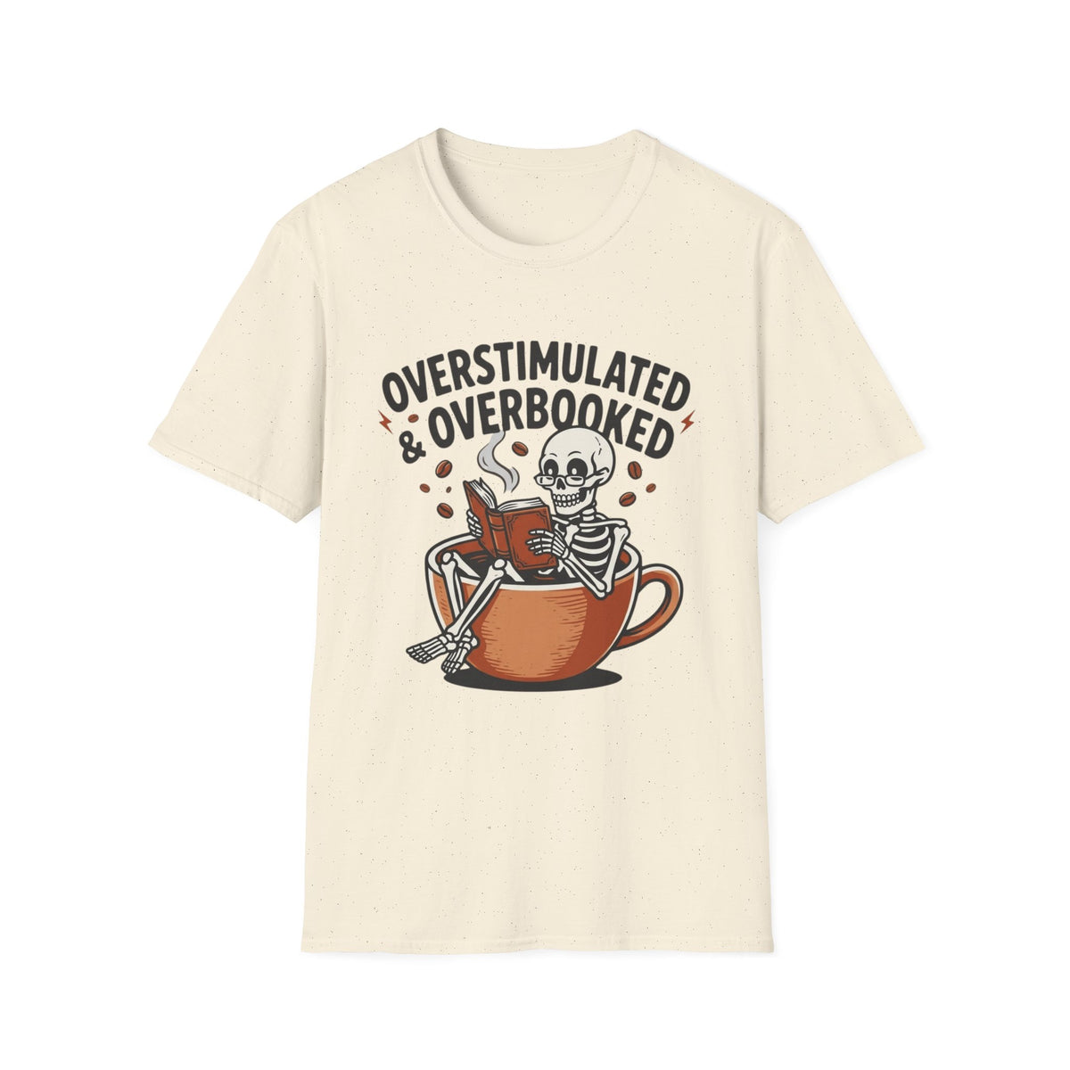 Overstimulated Skeleton T-Shirt