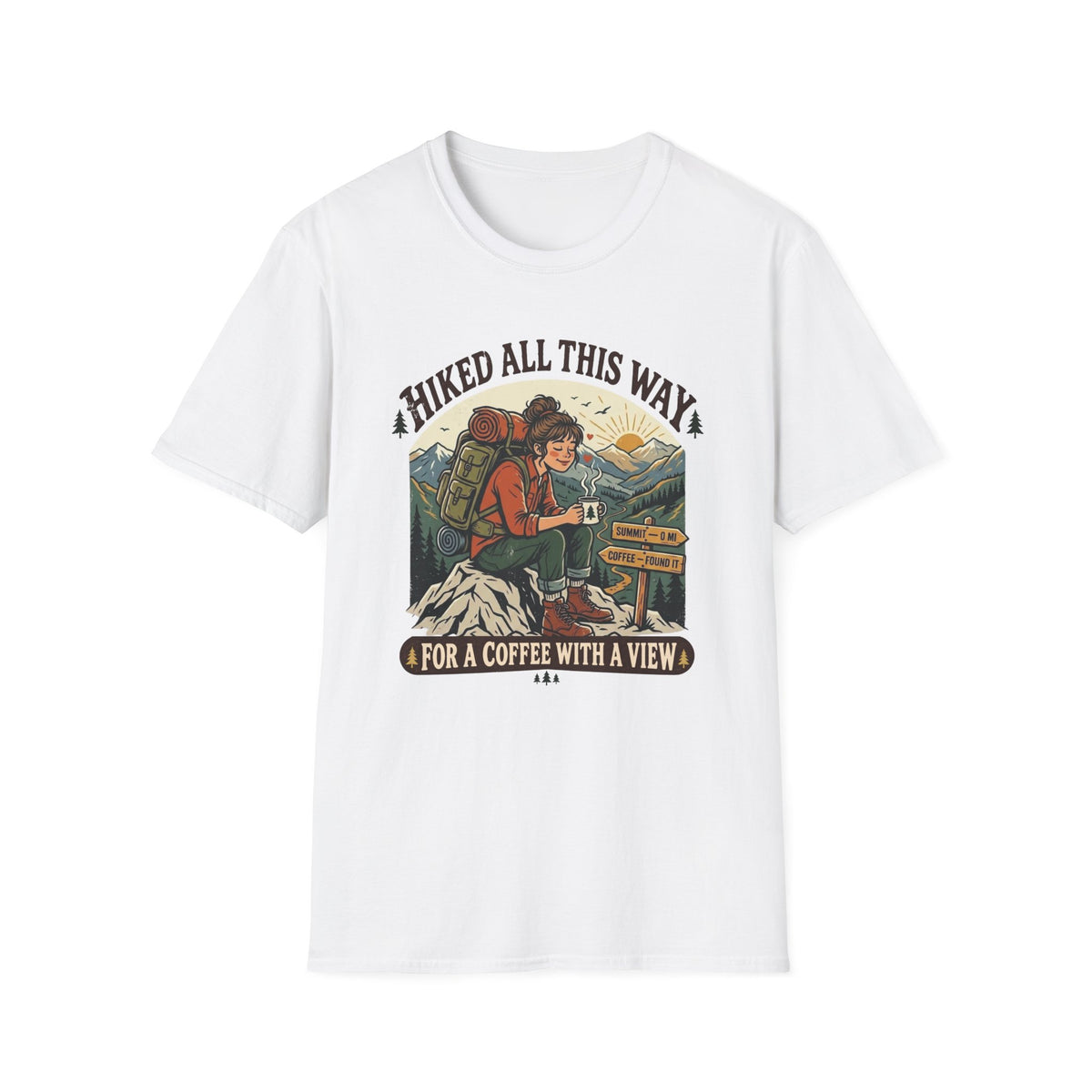 Coffee with a view T-Shirt (1)
