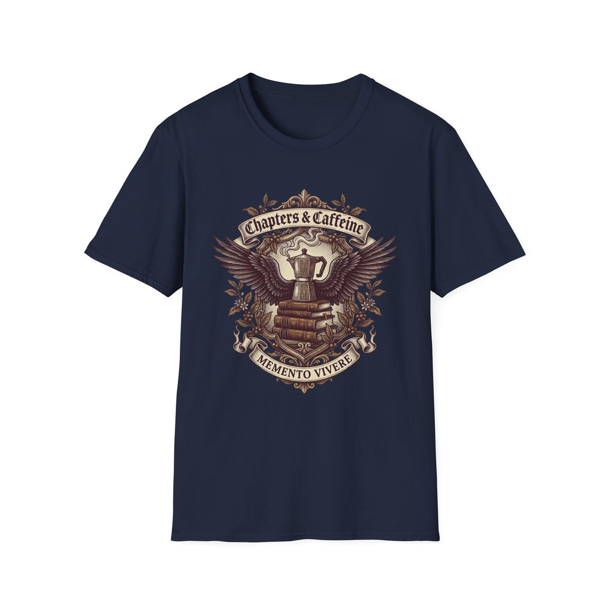 Chapters and Caffeine T-Shirt