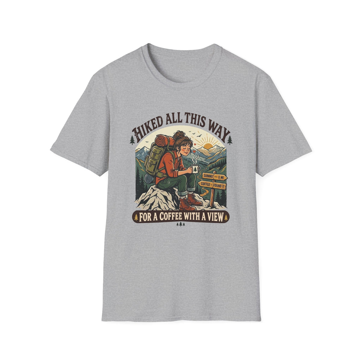 Coffee with a view T-Shirt (1)