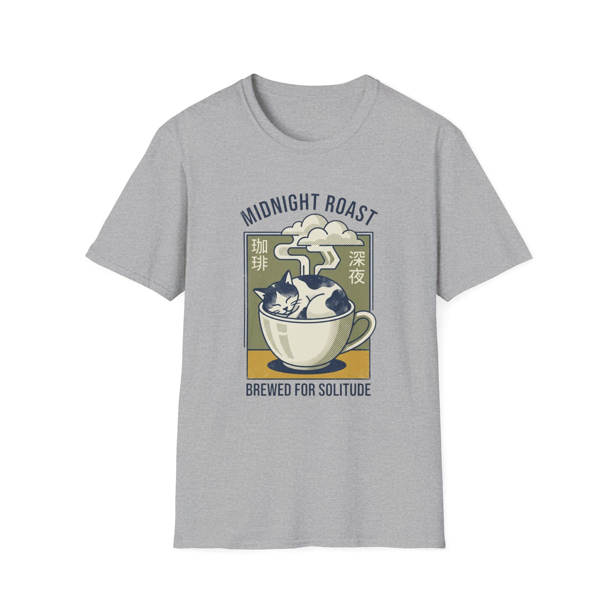 Midnight Roast Cat T-Shirt
