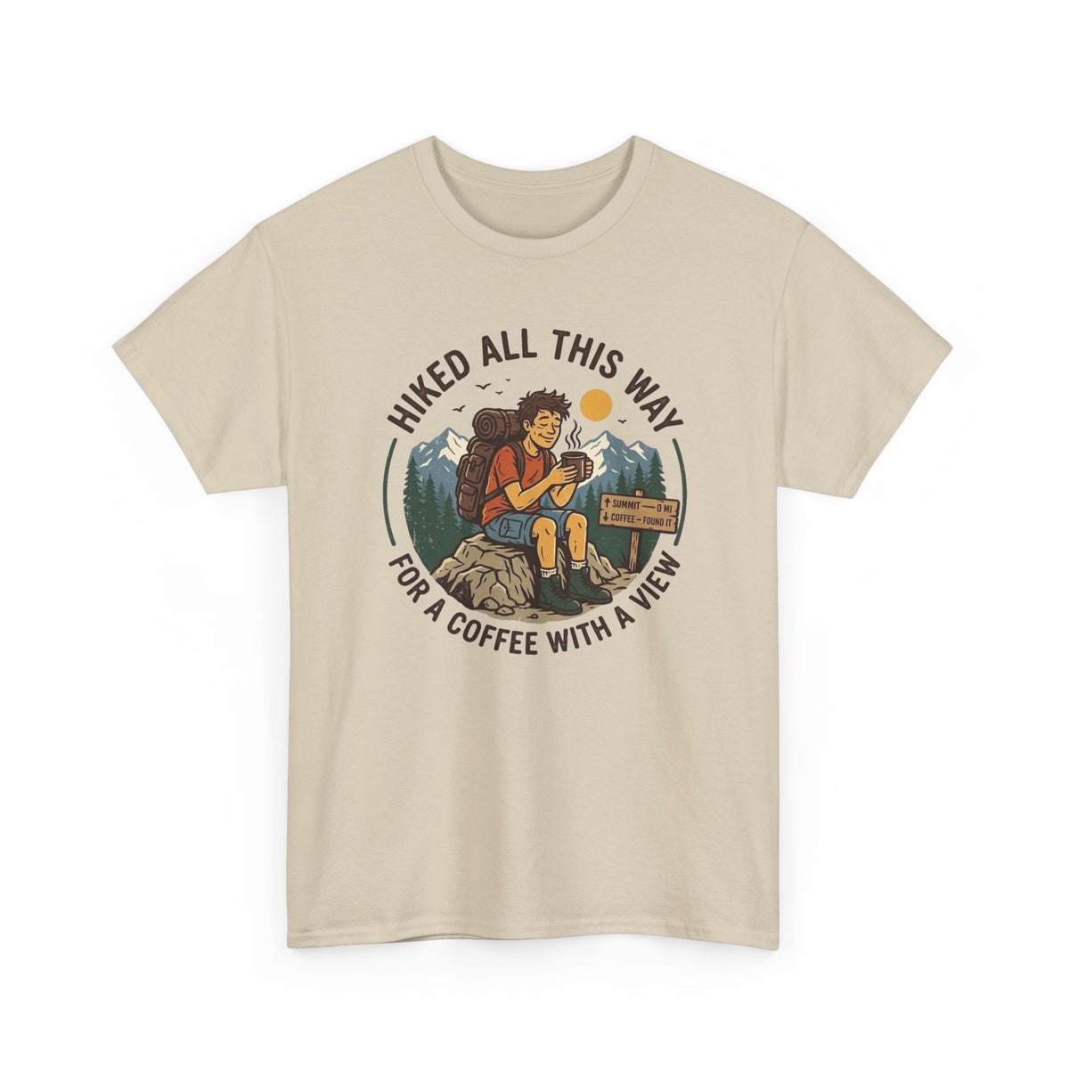 Coffee With A View T-Shirt (2)