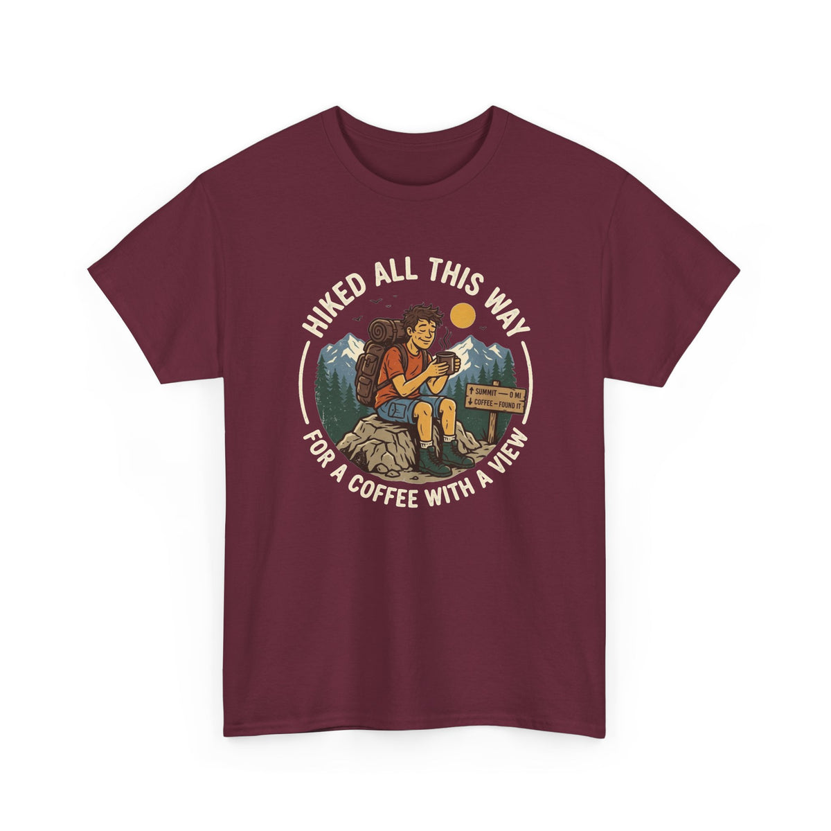Coffee With A View T-Shirt (2)