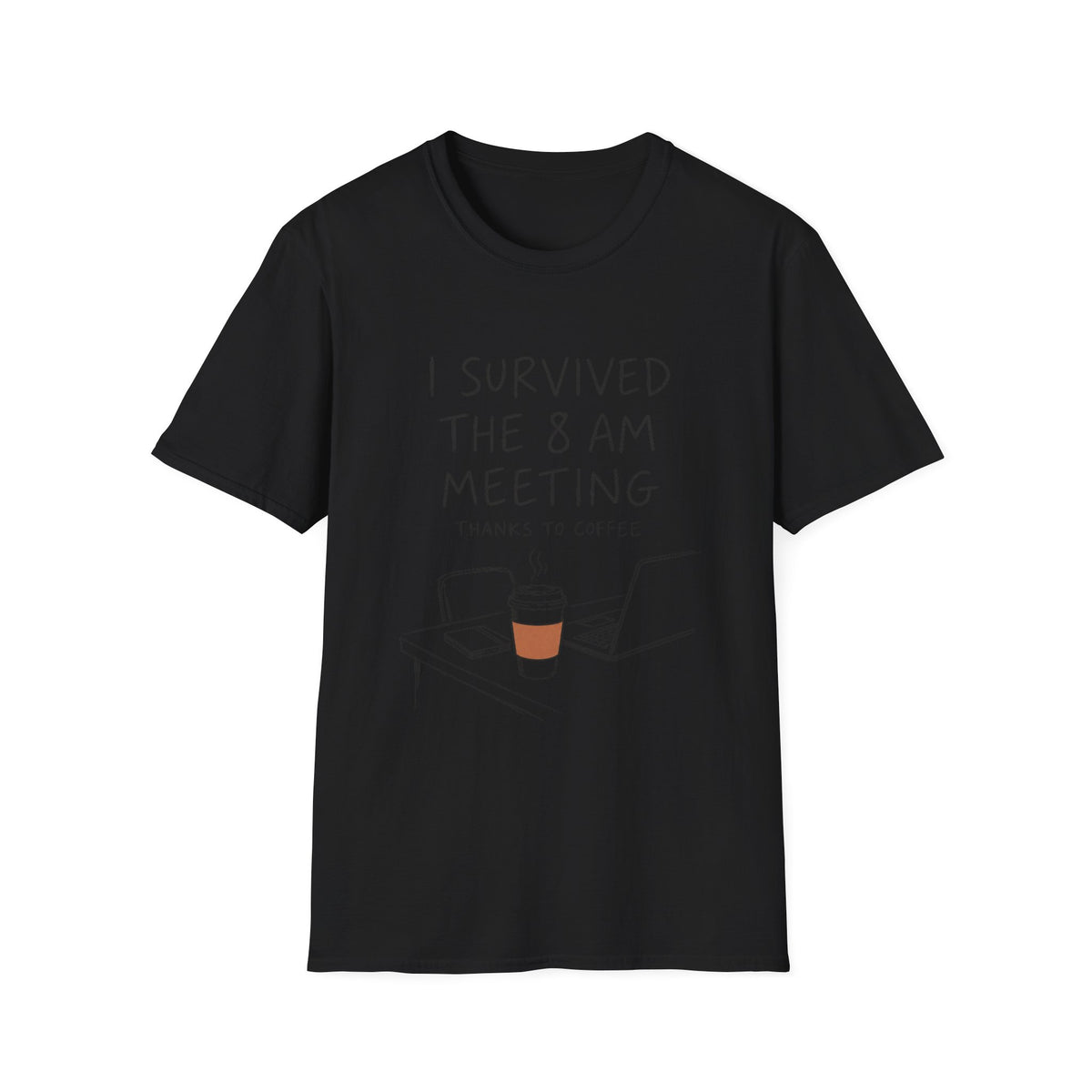 8am Meeting Survival T-Shirt