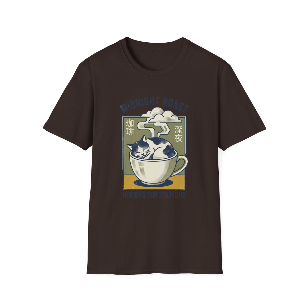 Midnight Roast Cat T-Shirt