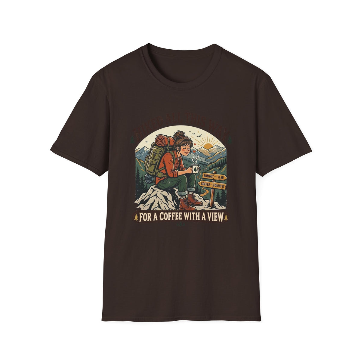 Coffee with a view T-Shirt (1)