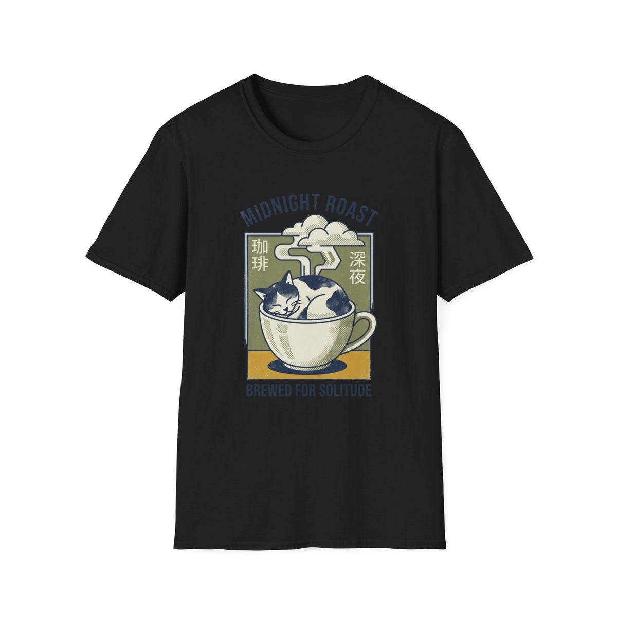 Midnight Roast Cat T-Shirt