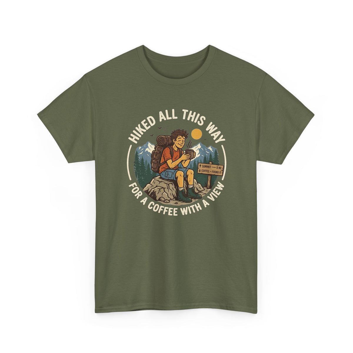 Coffee With A View T-Shirt (2)