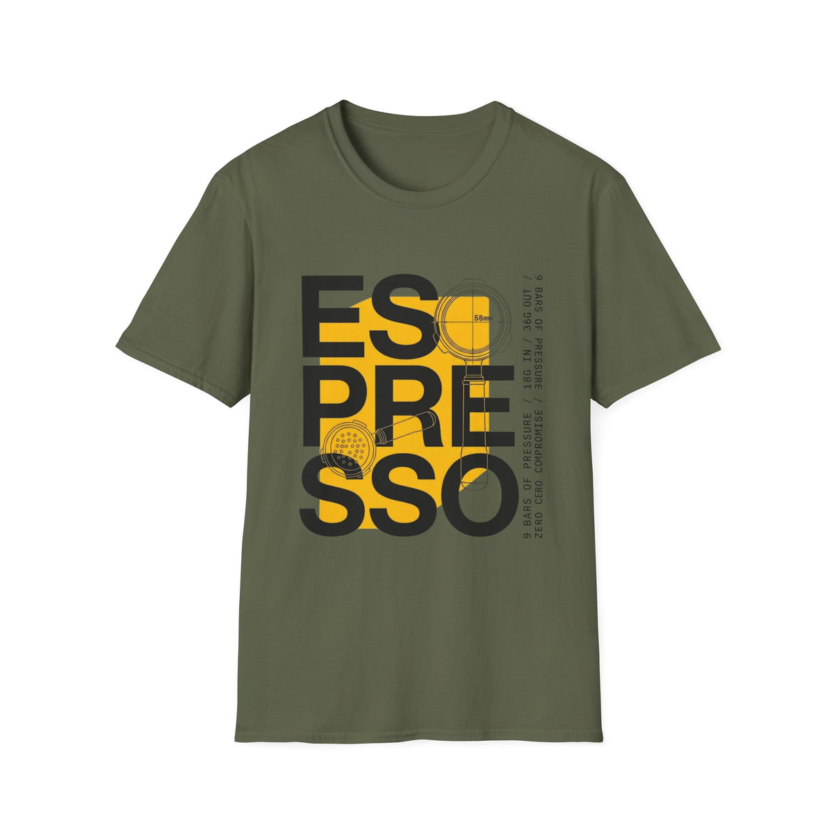 9-Bar Espresso T-Shirt