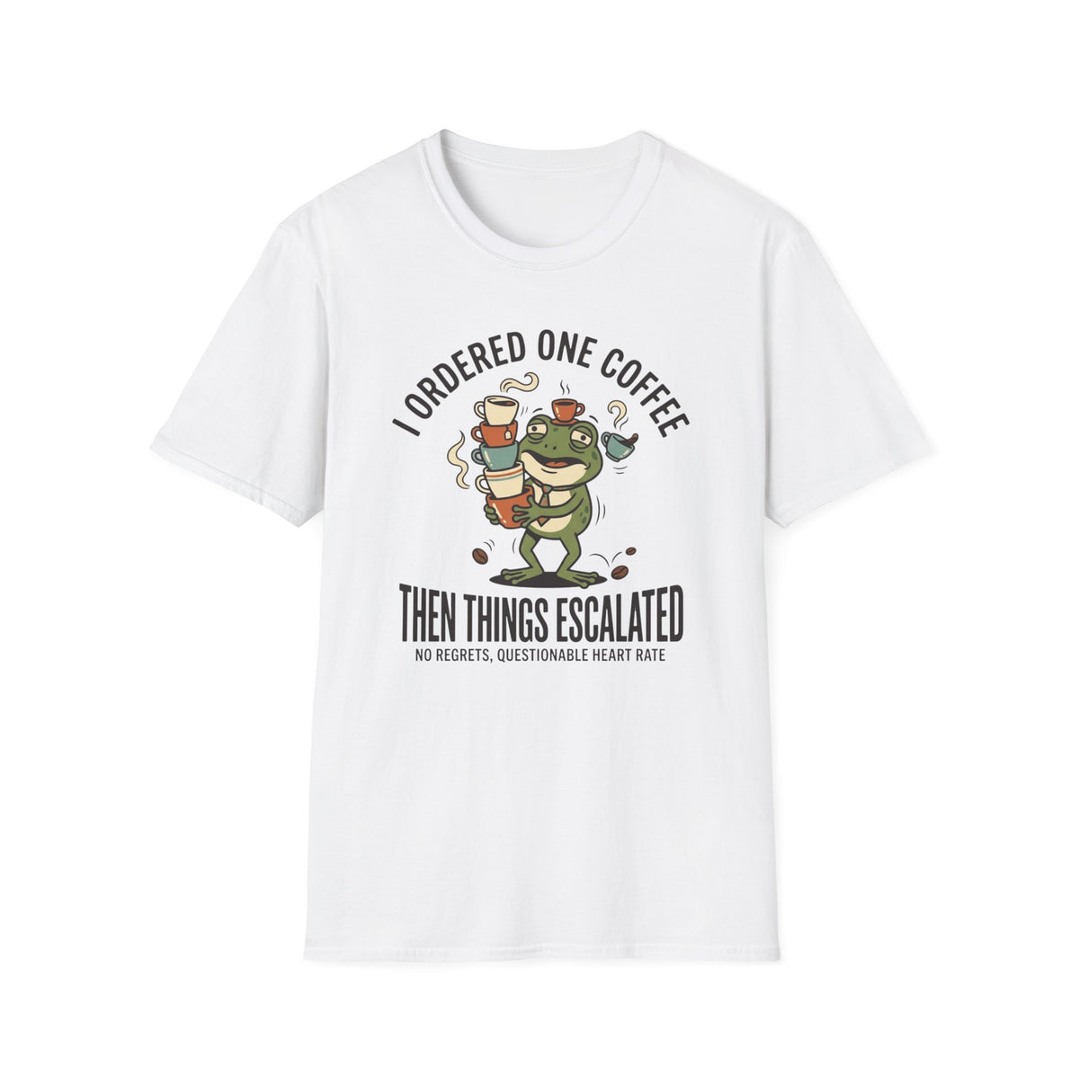 Escalated Coffee Frog T-Shirt
