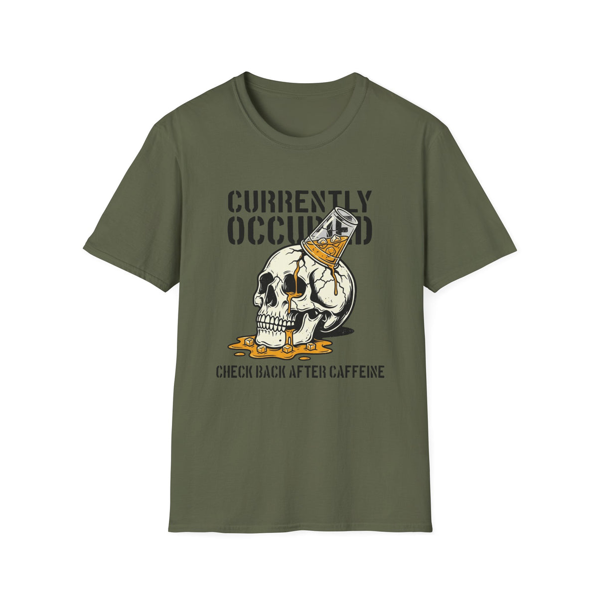Occupied Skull T-Shirt