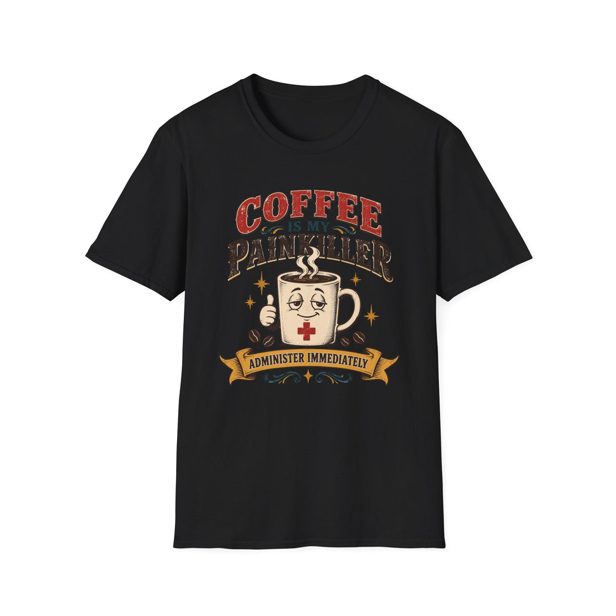 Coffee Painkiller T-Shirt