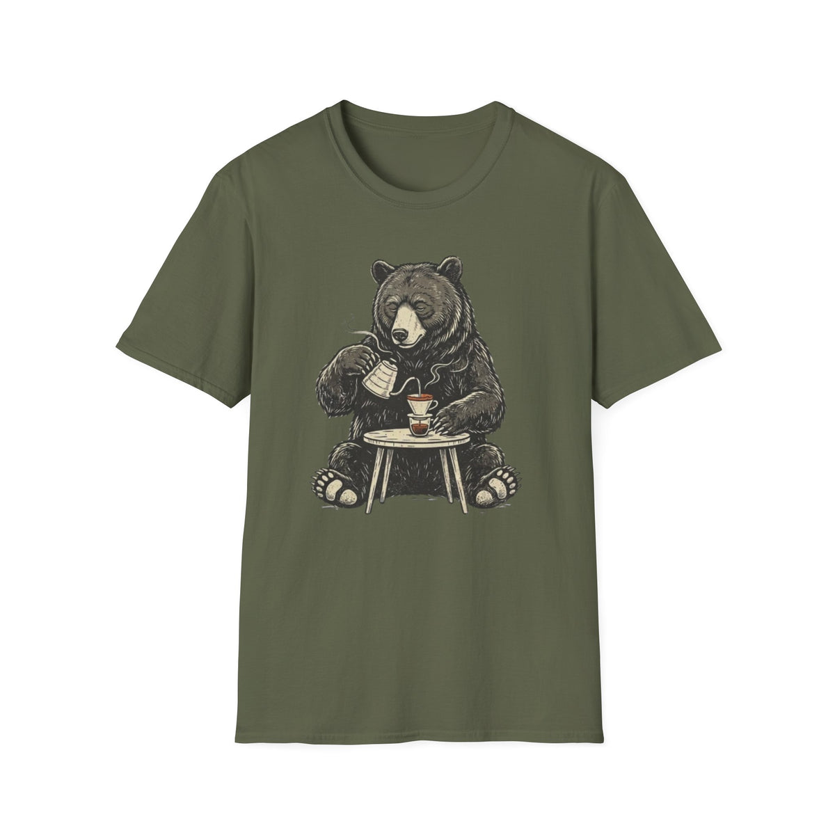 Barista Bear T-Shirt (2)