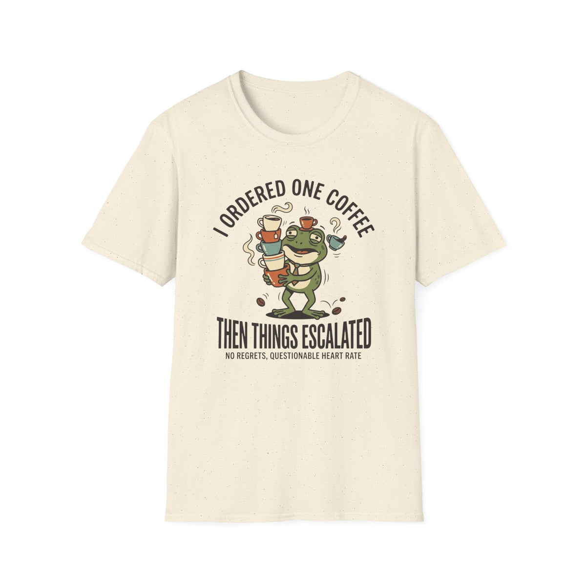 Escalated Coffee Frog T-Shirt
