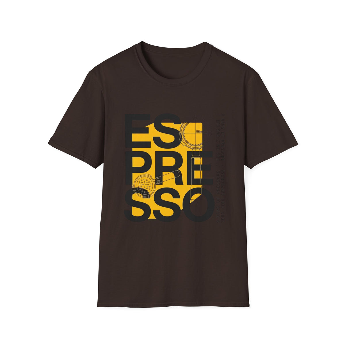 9-Bar Espresso T-Shirt