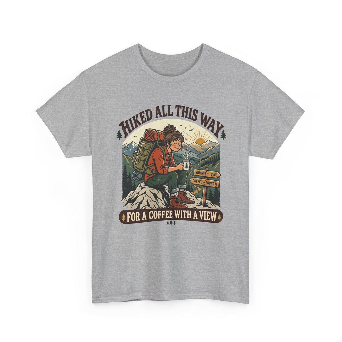 Coffee With A View T-Shirt (1)