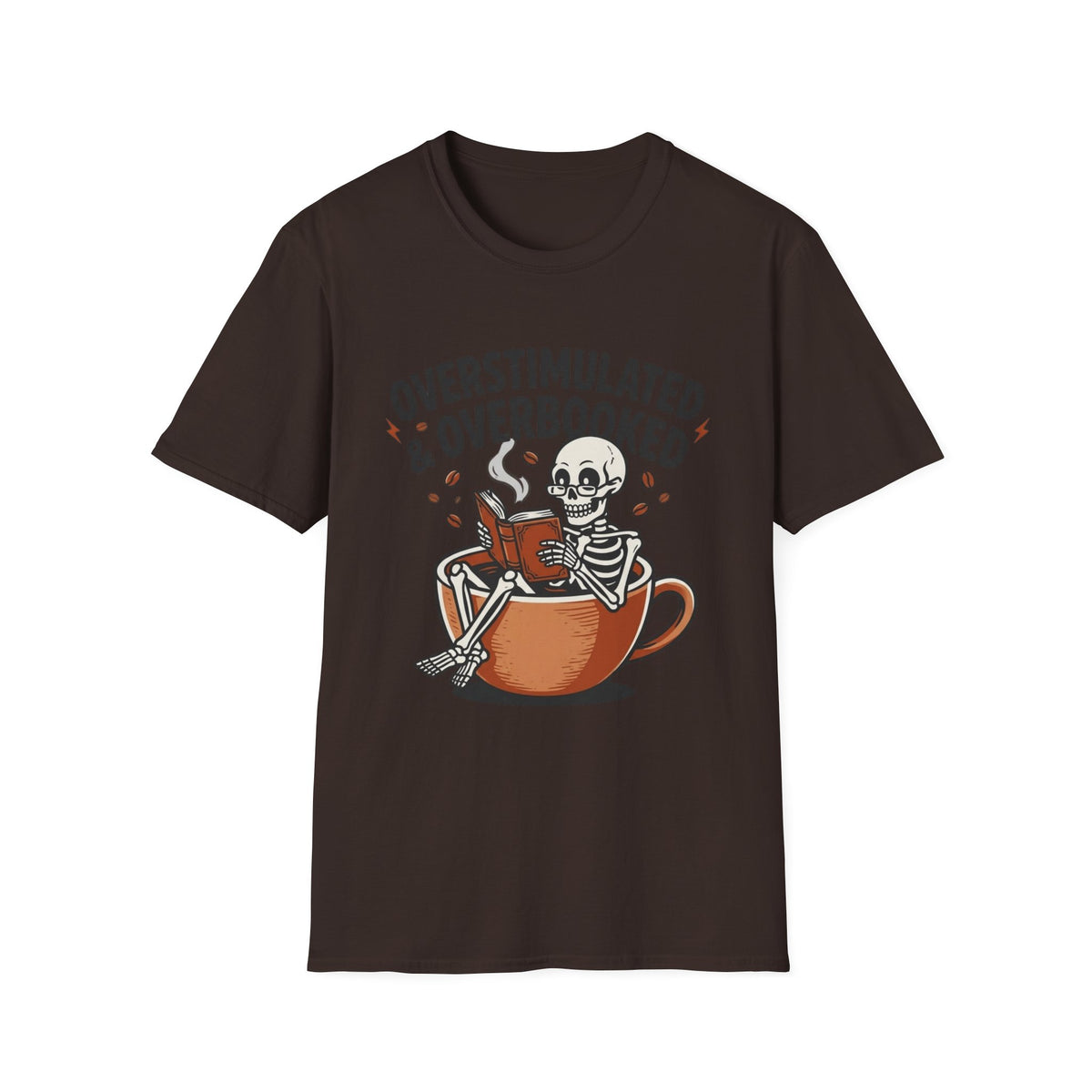 Overstimulated Skeleton T-Shirt