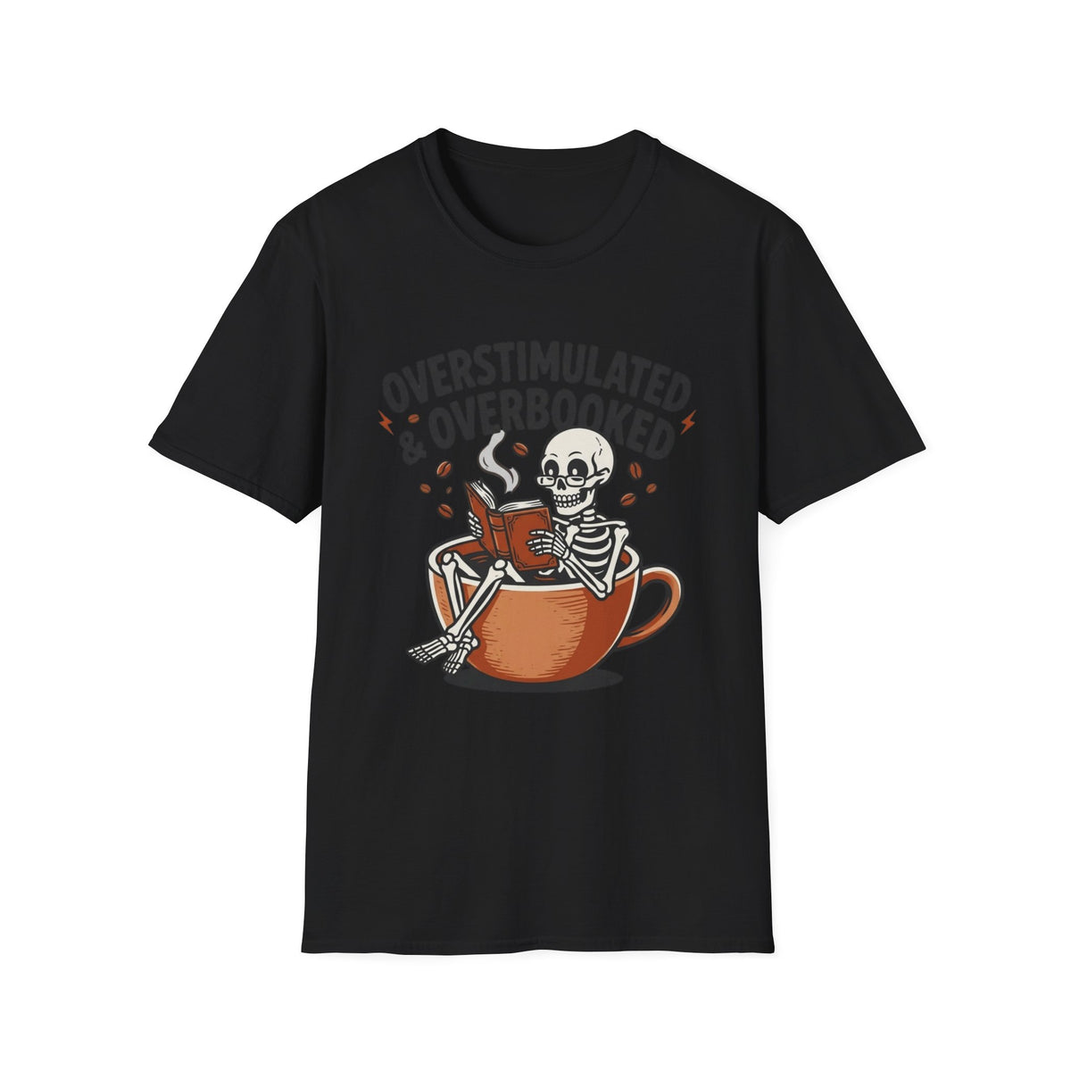 Overstimulated Skeleton T-Shirt