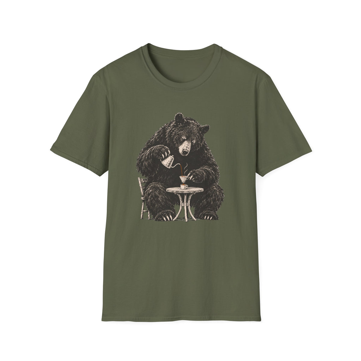 Barista Bear T-Shirt (1)