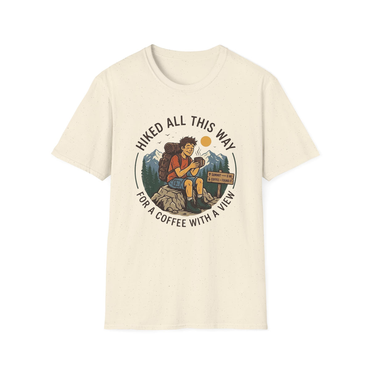 Coffee with a view T-Shirt (2)