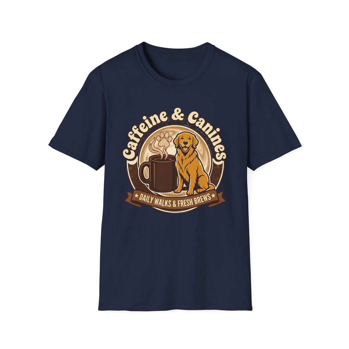 Caffeine & Canines T-Shirt