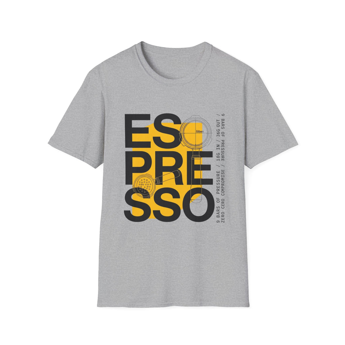 9-Bar Espresso T-Shirt