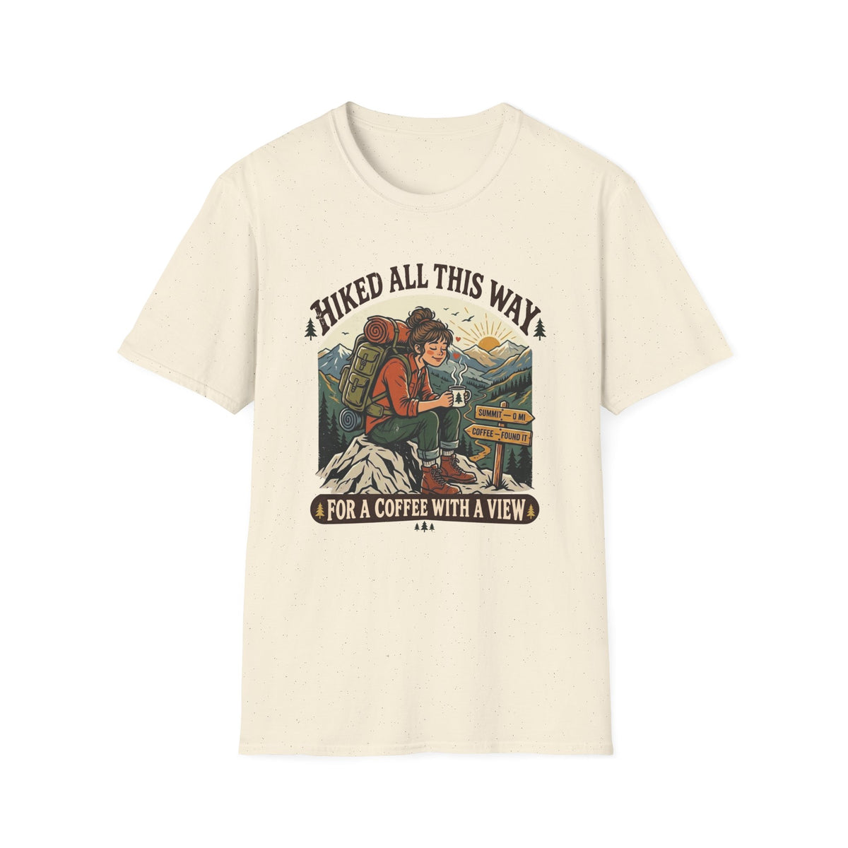 Coffee with a view T-Shirt (1)