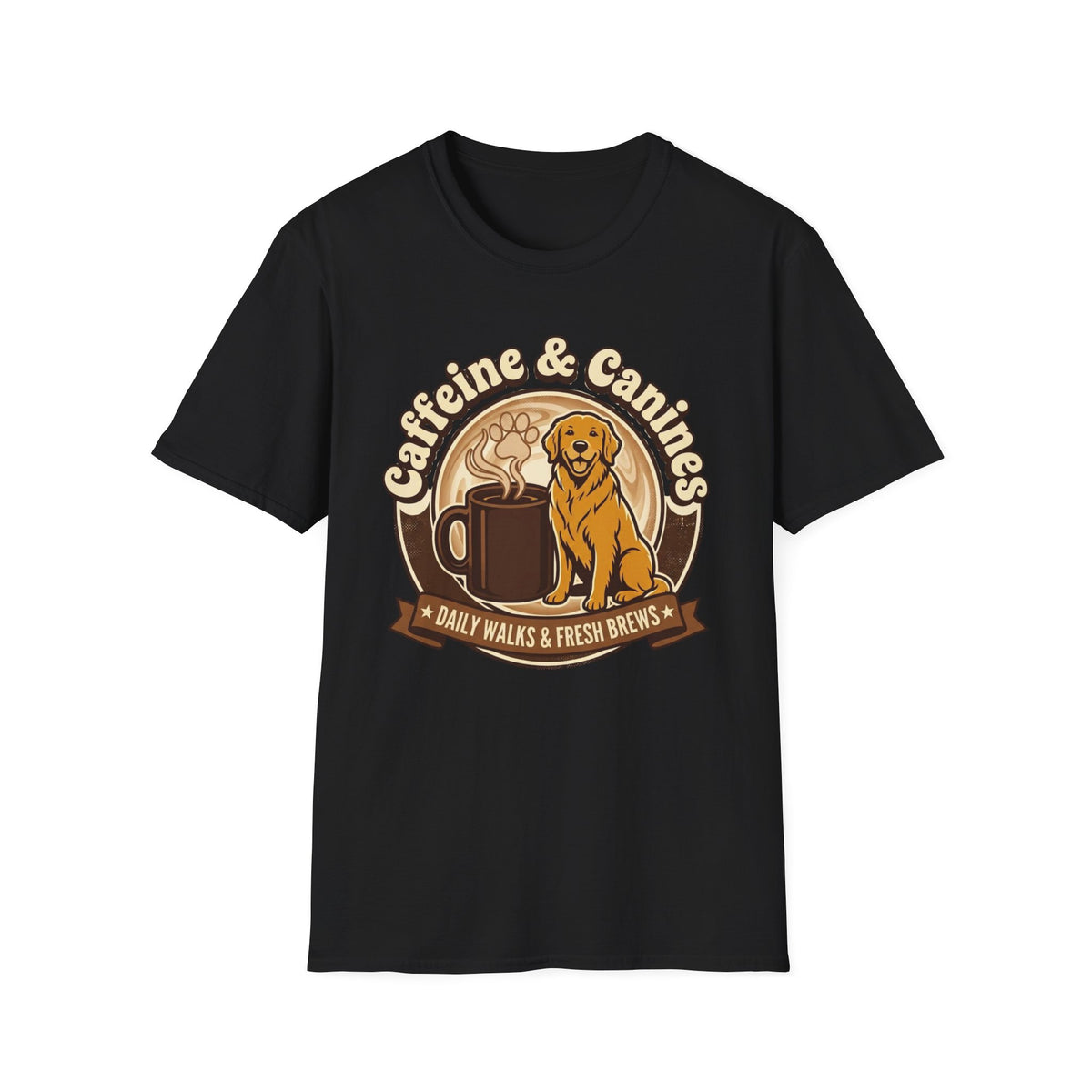 Caffeine & Canines T-Shirt