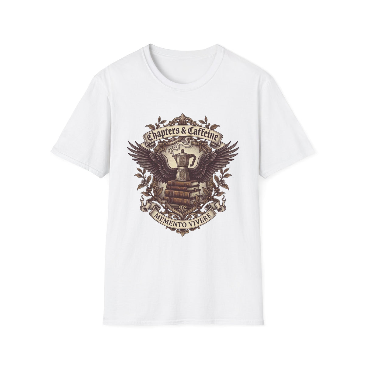 Chapters and Caffeine T-Shirt