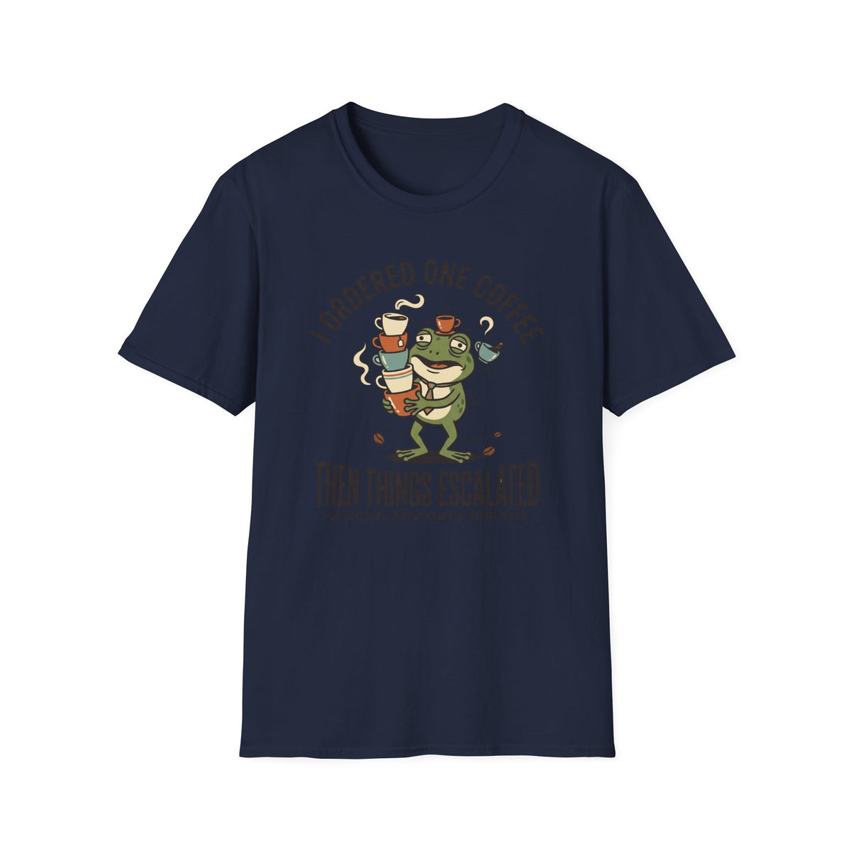 Escalated Coffee Frog T-Shirt